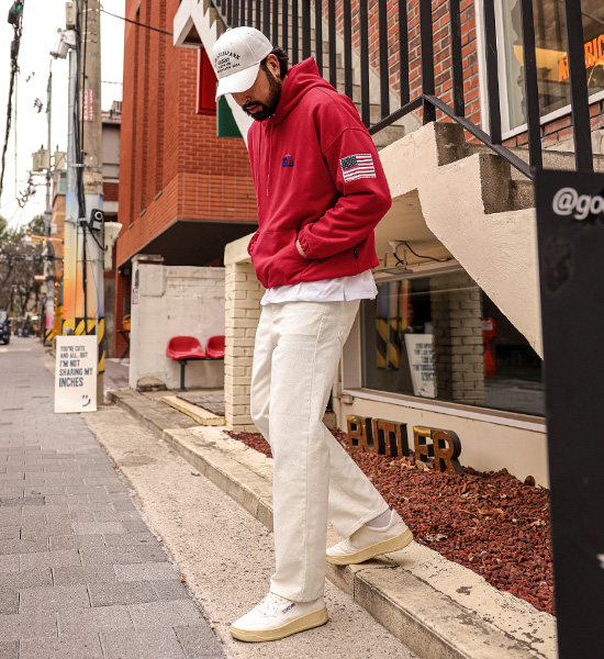 (3XL-6XL)<BR>쿠시먼 Hoodie