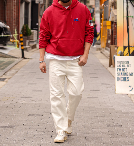 (3XL-6XL)<BR>쿠시먼 Hoodie