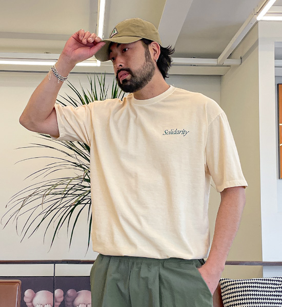 (2XL-5XL)<BR>멜바 pigment Short T shirts
