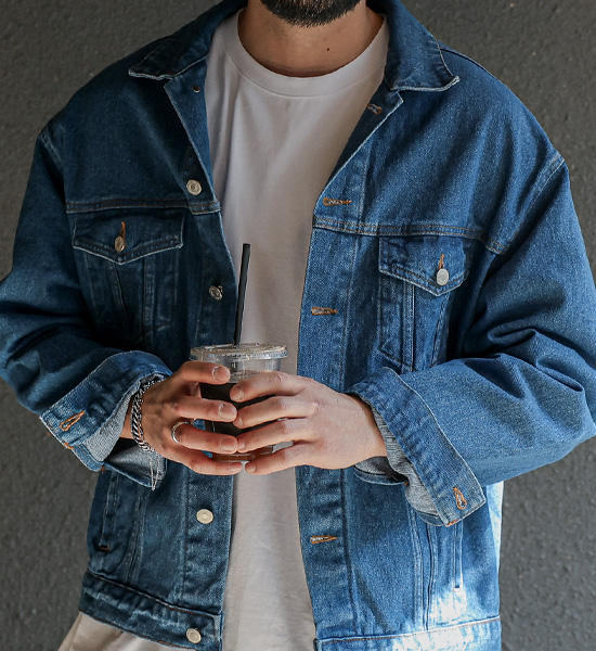 (L-5XL)<BR>디그야 denim jacket