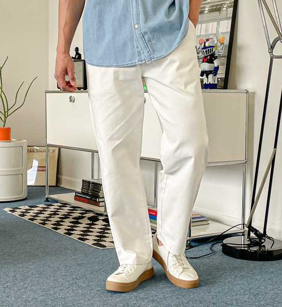 (M-5XL)<BR>리바노 standard fit banding pants 369