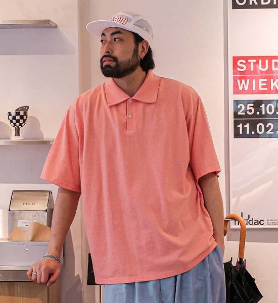 (XL-4XL)<BR>모트루 short-sleeved collar T-shirt