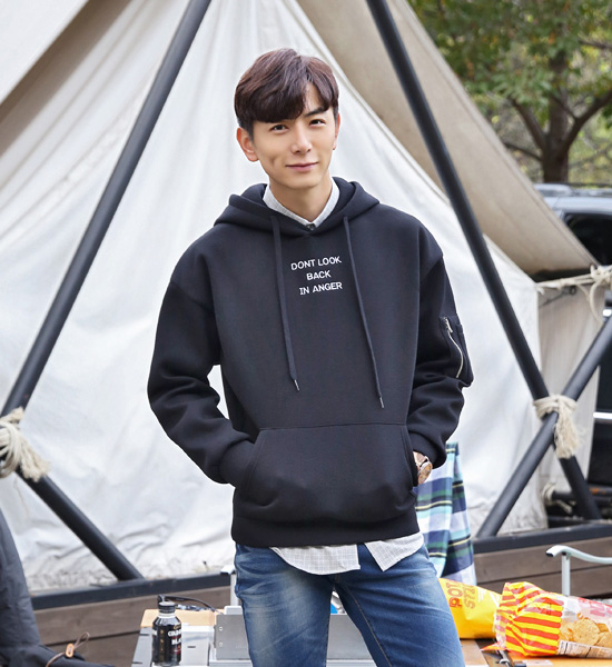 (M~5XL)<br>실감이 안나 Hoodie <br><font color="#098a09"><B>Select length (Basic,Long+6cm)</B></font>