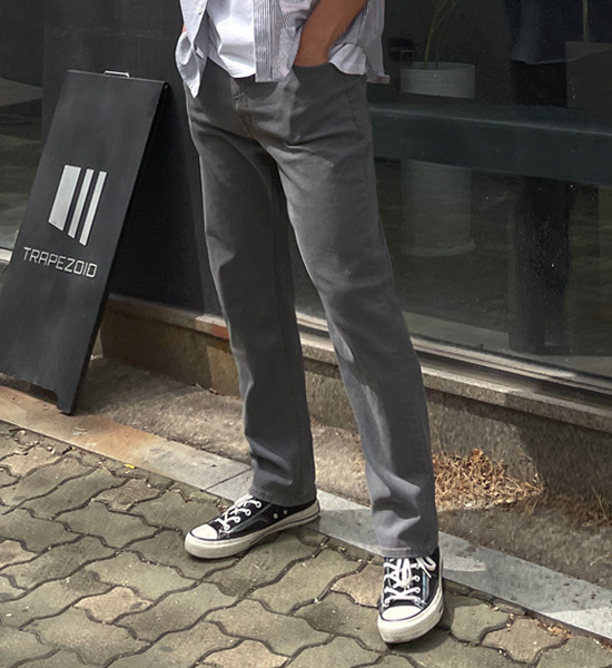 (M-6XL)<BR>디오누 Hidden banding Tapered denim pants <br><font color="#098a09"><B>Select length (Basic,Long+10cm)</B></font><BR><B><FONT COLOR="#ff4800">[Additional discount]</FONT></B>