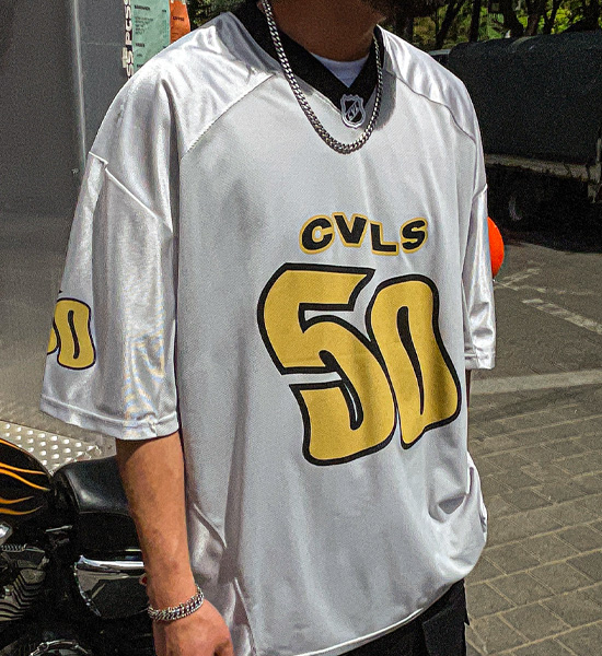(XL-6XL)<BR>바모라 short-sleeved jersey