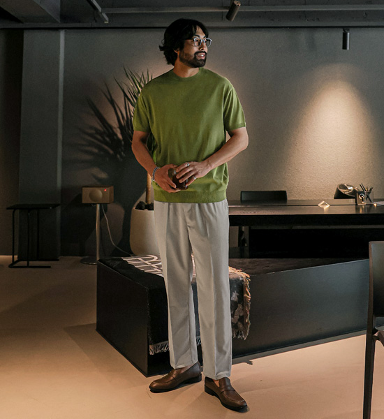 노난드 short-sleeved knitwear