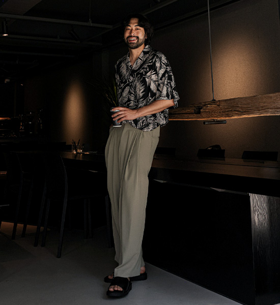 (XL-6XL)<BR>루하니 short-sleeved shirt