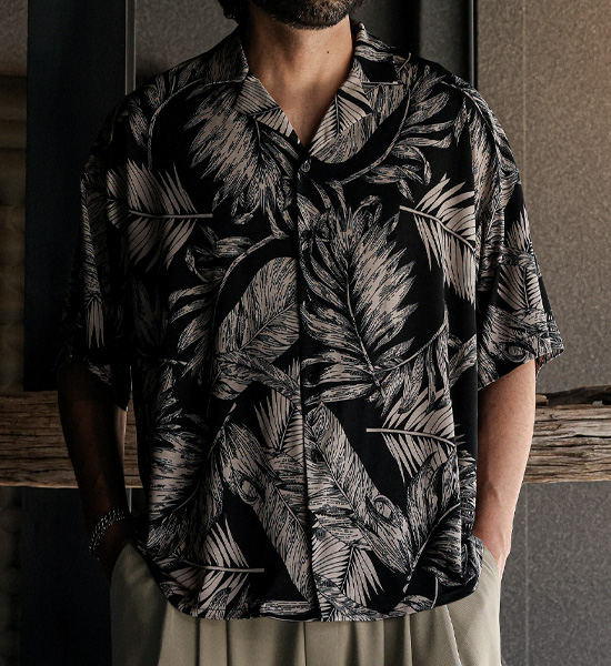 (XL-6XL)<BR>루하니 short-sleeved shirt