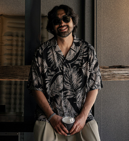 (XL-6XL)<BR>루하니 short-sleeved shirt