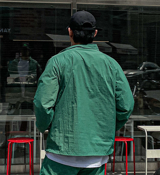 (M-6XL)<BR>코로트 nylon zip-up 82301