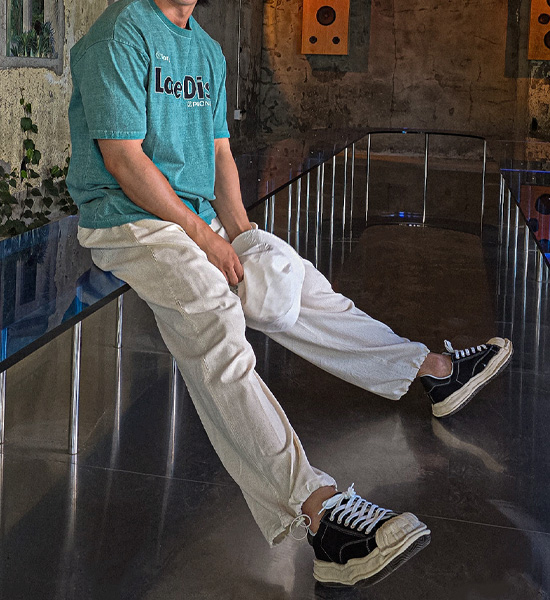 (XL-6XL)<BR>키쏘 linen banding pants