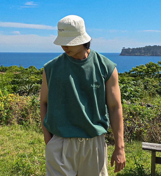(XL-6XL)<BR>필리포 pigment Sleeveless shirts