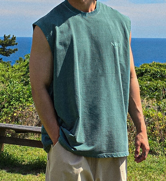 (XL-6XL)<BR>필리포 pigment Sleeveless shirts