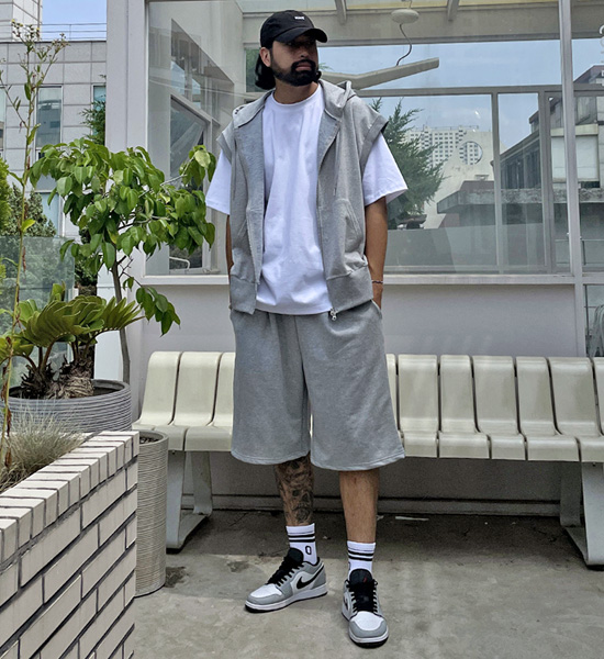 (XL-4XL)<br>로빙하 Hooded Vest