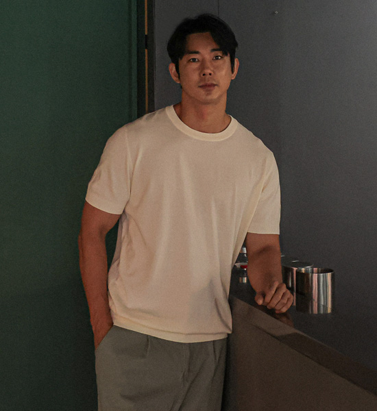 (L-5XL)<br>라토단 short-sleeved knitwear DT23113<BR><B><FONT COLOR="#ff4800">[Additional discount]</FONT></B>