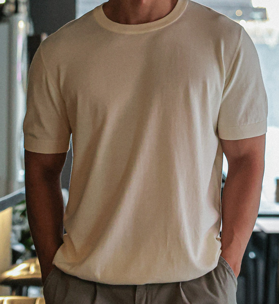 (L-5XL)<br>라토단 short-sleeved knitwear DT23113<BR><B><FONT COLOR="#ff4800">[Additional discount]</FONT></B>
