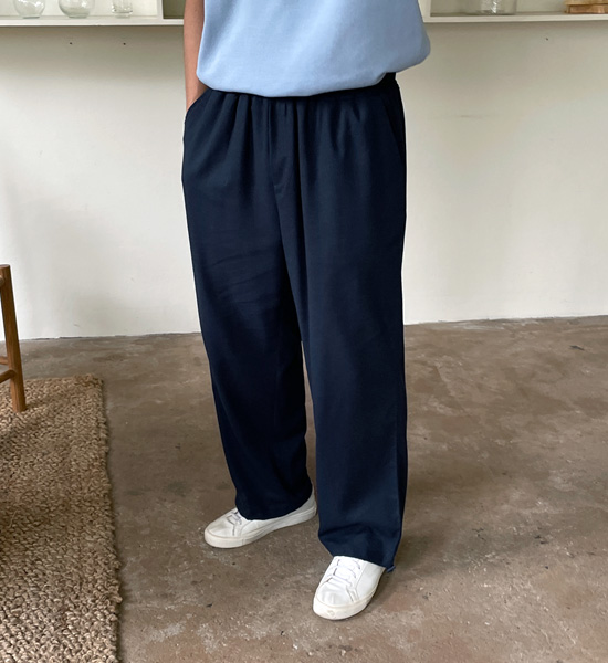 (XL-6XL)<BR>키쏘 linen banding pants