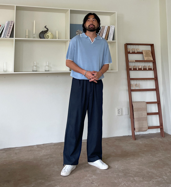 (XL-6XL)<BR>키쏘 linen banding pants