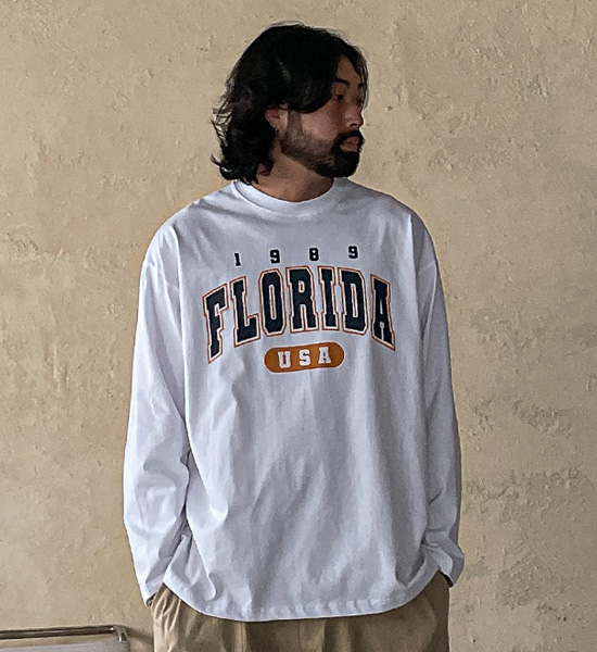 (XL-6XL)<BR>파타리 a long-sleeved t-shirt