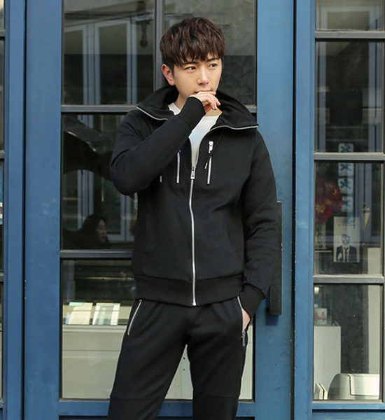 (M-4XL)<BR>자유투어 Hoodies zip up