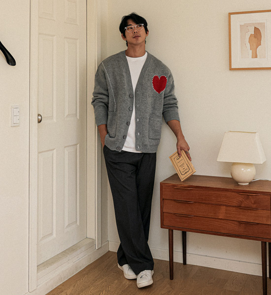 (S-5XL)<BR>쑤티 Semi-wide fit Back banding Slacks