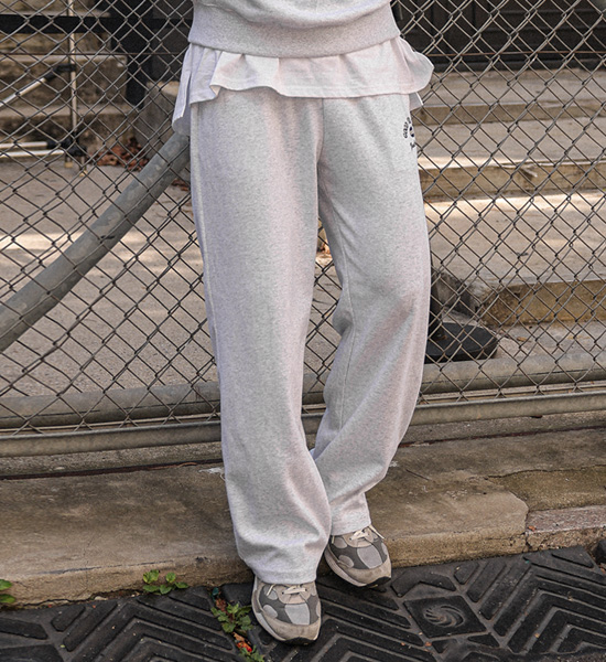 (XL-6XL)<BR>란도나 Semi-wide fit banding pants P001