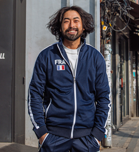 (L-5XL)<BR>바라볼수 없는 프랑스 짚업