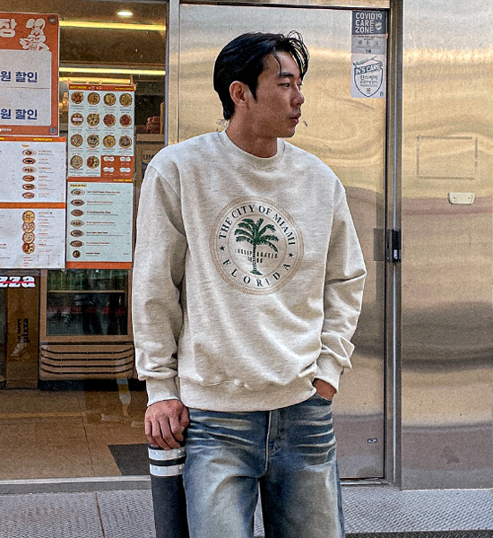 (L-5XL)<Br>마단디 man-to-man T