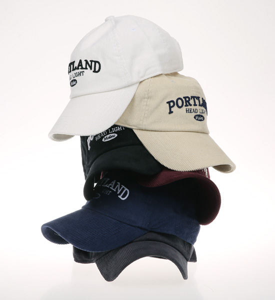 쿠라비디 Corduroy ball cap