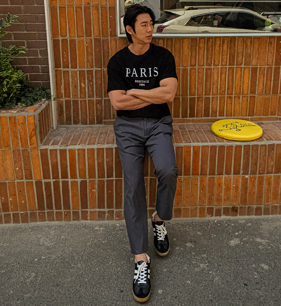 (L-5XL)<BR>수프리드 Back banding slacks(Slim Fit/standard fit)<br><font color="#098a09"><B>Select length (Basic,Long+8cm)</B></font><BR><B><FONT COLOR="#ff4800">[Additional discount]</FONT></B>
