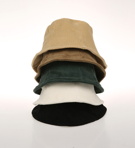 노모타 Corduroy bucket hat