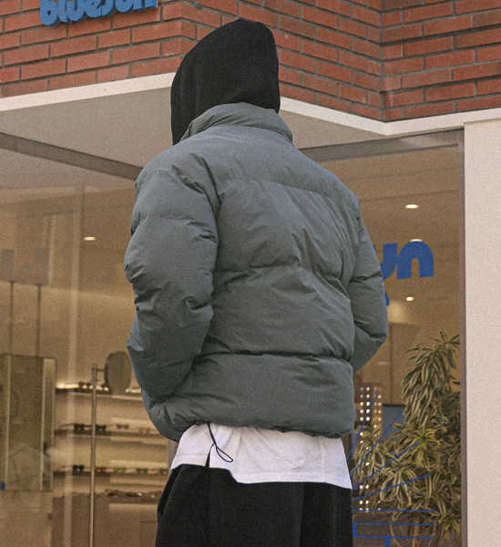 (L-5XL)<br>마하소 후드레이어드 웰론패딩 360