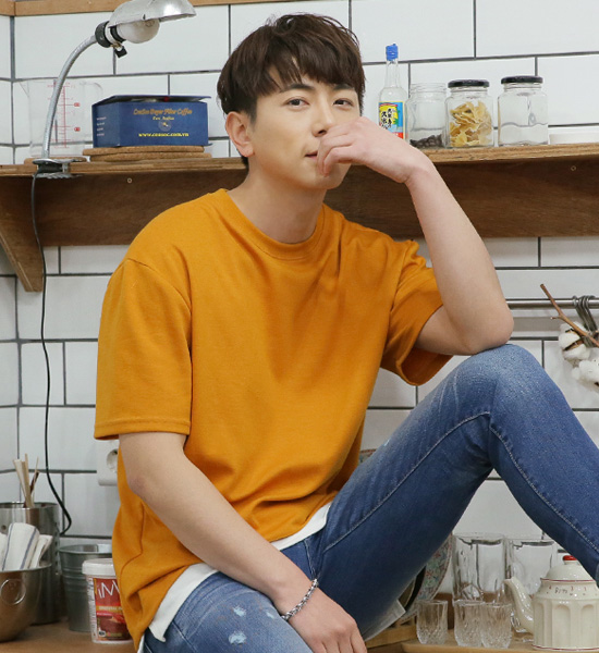 (M~5XL)<br>내일 만나 Short T shirts