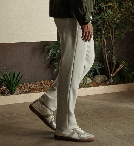 (S-2XL)<br>인베스트 Banding Slacks <br><font color="#098a09"><B>Select length (Basic,Long+10cm)</B></font>