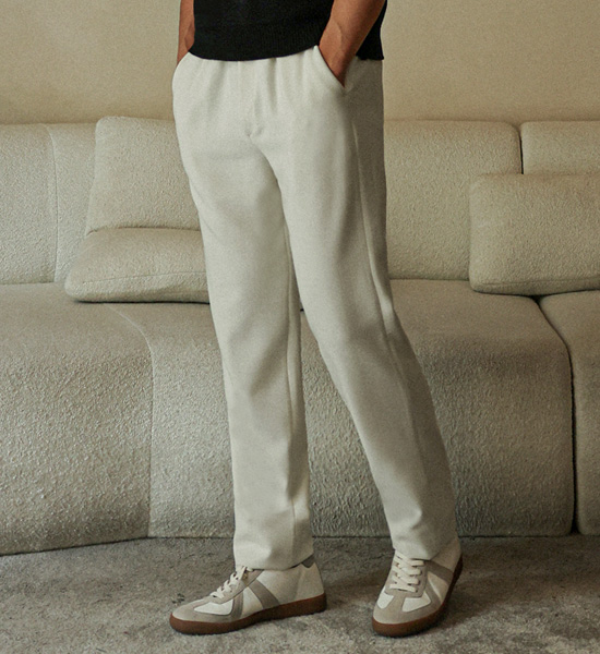 (S-2XL)<br>인베스트 Banding Slacks <br><font color="#098a09"><B>Select length (Basic,Long+10cm)</B></font>