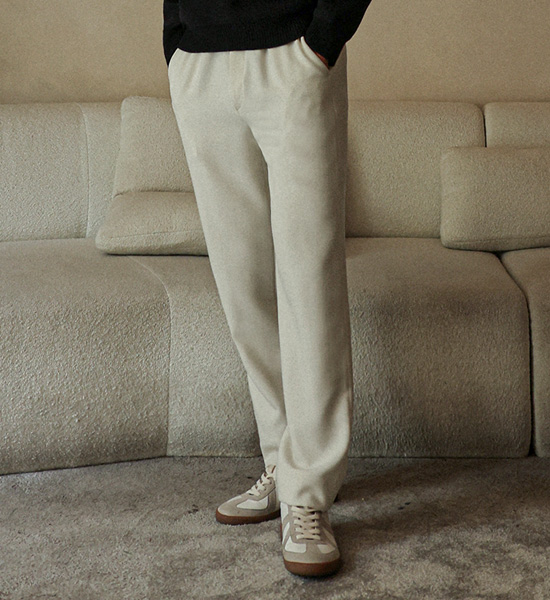 (S-2XL)<br>인베스트 Banding Slacks <br><font color="#098a09"><B>Select length (Basic,Long+10cm)</B></font>