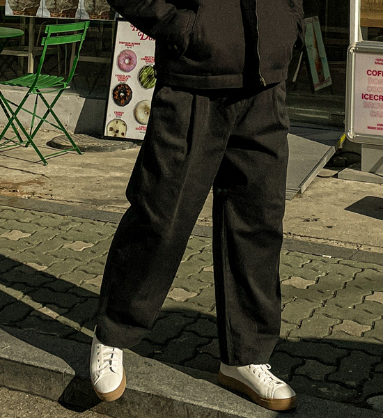 (XL-6XL)<BR>티렉스 Wide banding pants <br><font color="#098a09"><B>Select length (Basic,Long+8cm)</B></font>