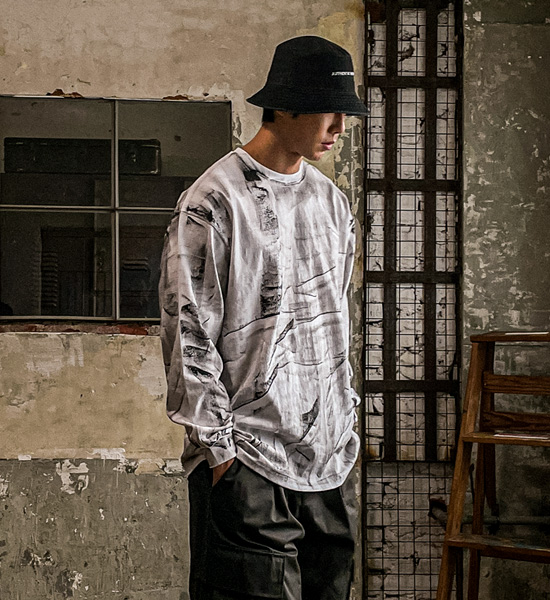 (XL-6XL)<BR>피프라쿠 a long-sleeved t-shirt