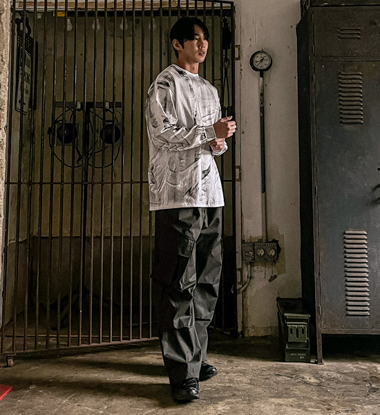 (XL-6XL)<BR>피프라쿠 a long-sleeved t-shirt
