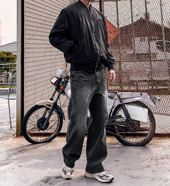 (XL-6XL)<BR>핀컨 MA1 flight jacket
