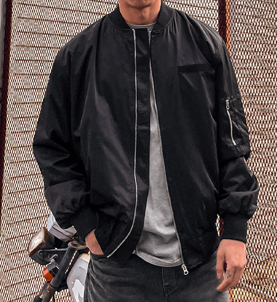 (XL-6XL)<BR>핀컨 MA1 flight jacket