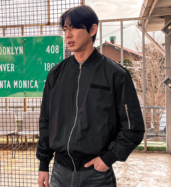 (XL-6XL)<BR>핀컨 MA1 flight jacket