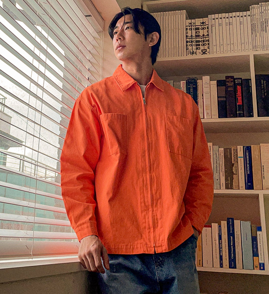 (L-5XL)<BR>그레그 워싱셔츠&Jacket
