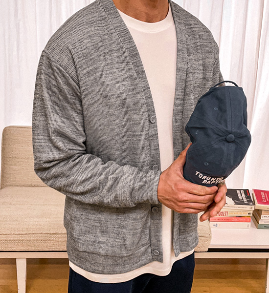 (M-2XL)<BR>벨커 knit cardigan