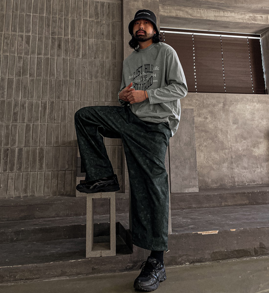 (XL-6XL)<BR>티반다르 pigment a long-sleeved t-shirt