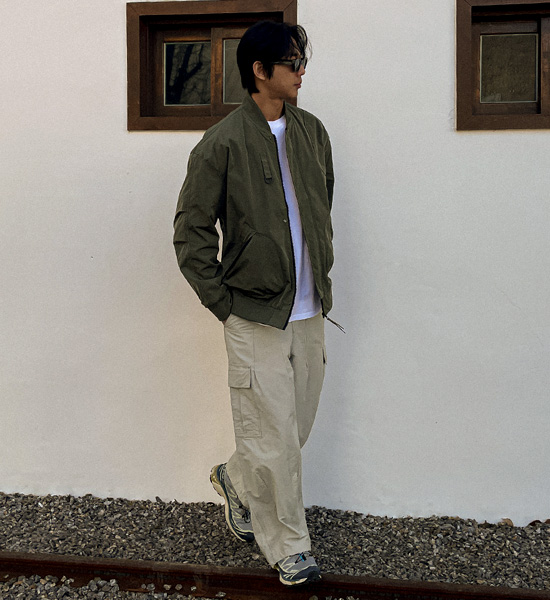 (M-5XL)<br>토파니카 flight jacket