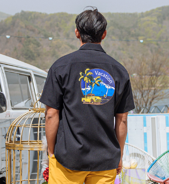 (2XL-5XL)<br>쉼터 야자수 Shirt