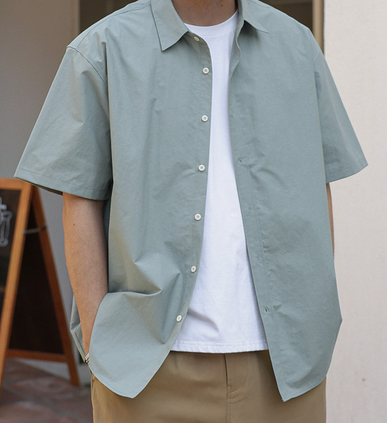 (L-5XL)<BR>파사비 short-sleeved shirt 614