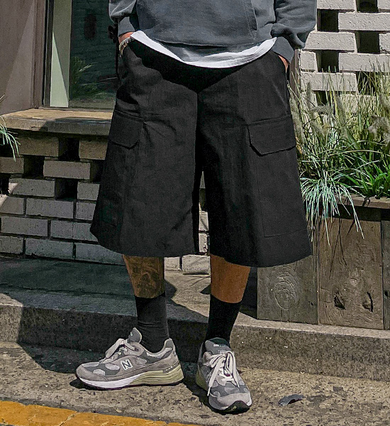 (XL-6XL)<BR>차크모 Banding Shorts