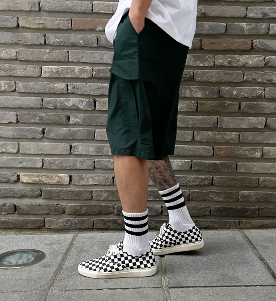 (L-4XL)<BR>다블라 cargo banding shorts